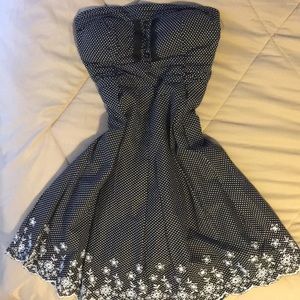 Black and white dress